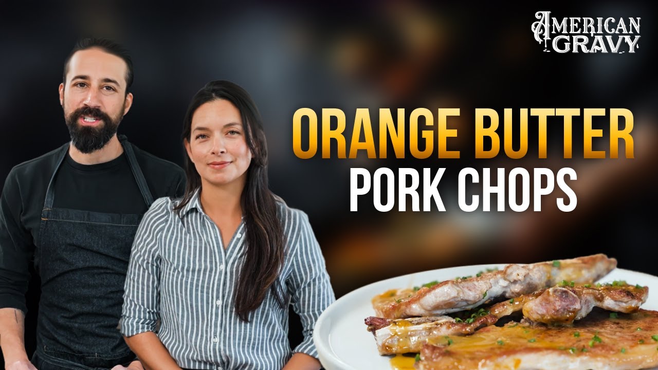 Orange Butter Pork Chops in 15 minutes