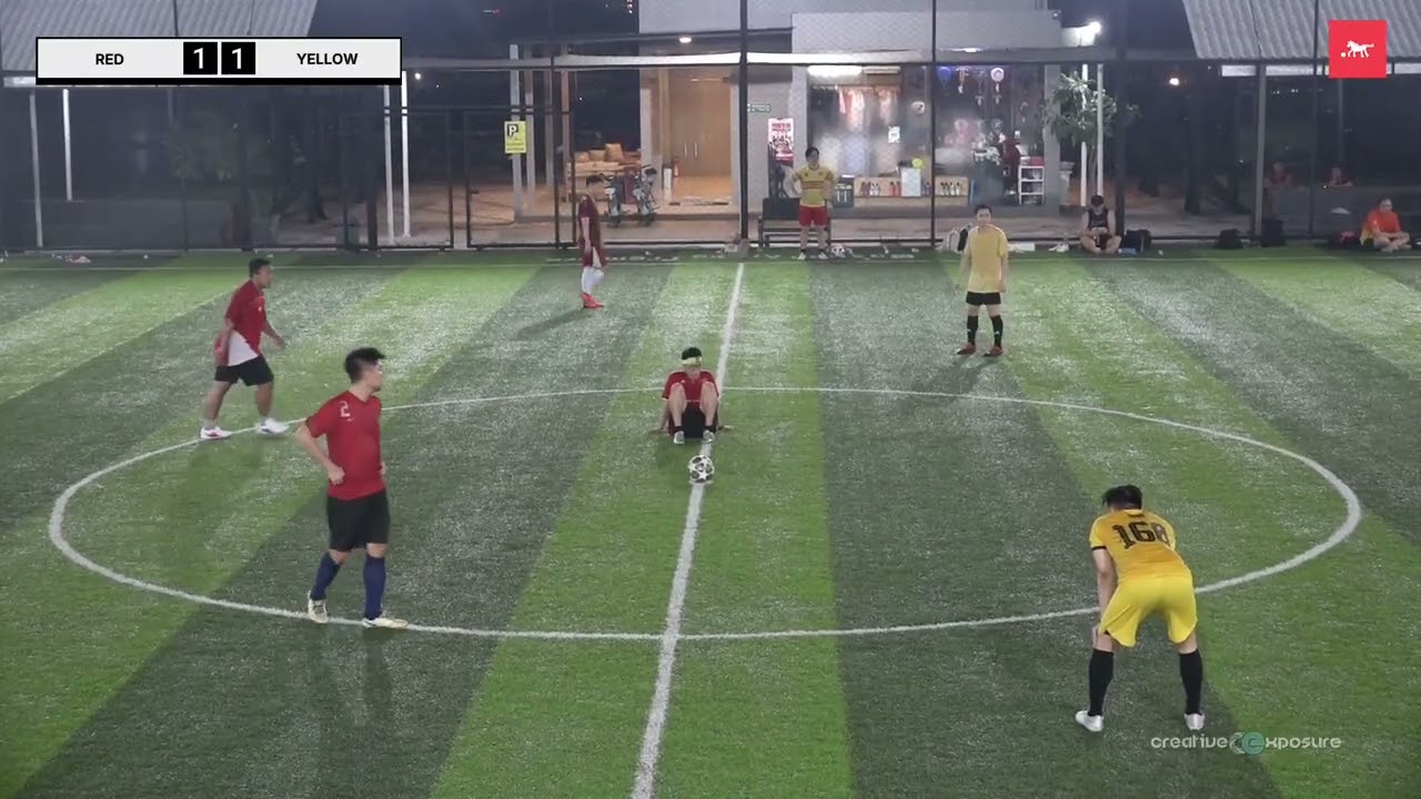 TUE, 10 FEB 2026 - YELLOW VS RED - 2:1 - GOLDLAND MINISOC FUN LEAGUE