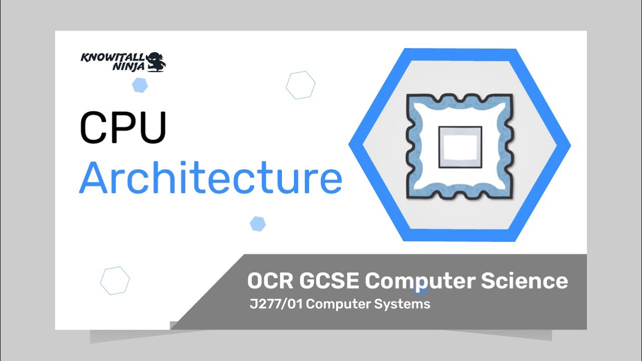 CPU Architecture - OCR GCSE Computer Science