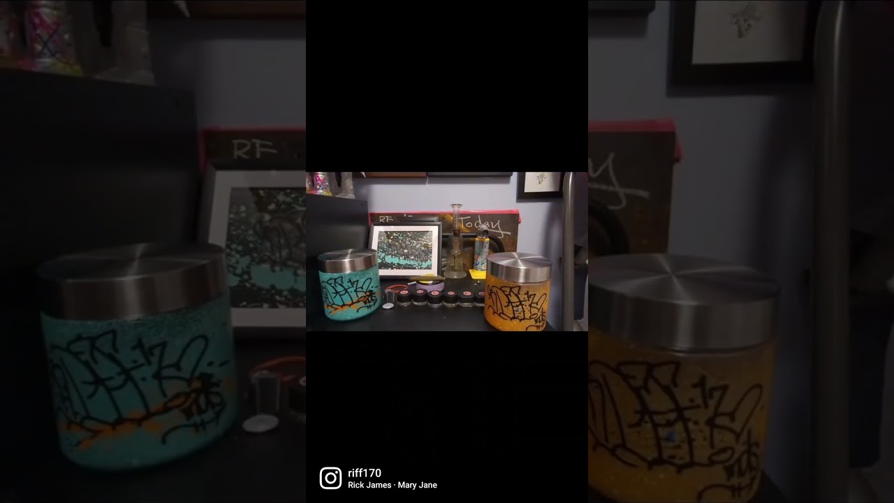 Custom RIFF 170 weed jars