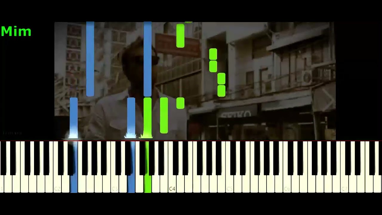 La nuova stella di Broadway   Piano Midi Tutorial Accordi Synthesia