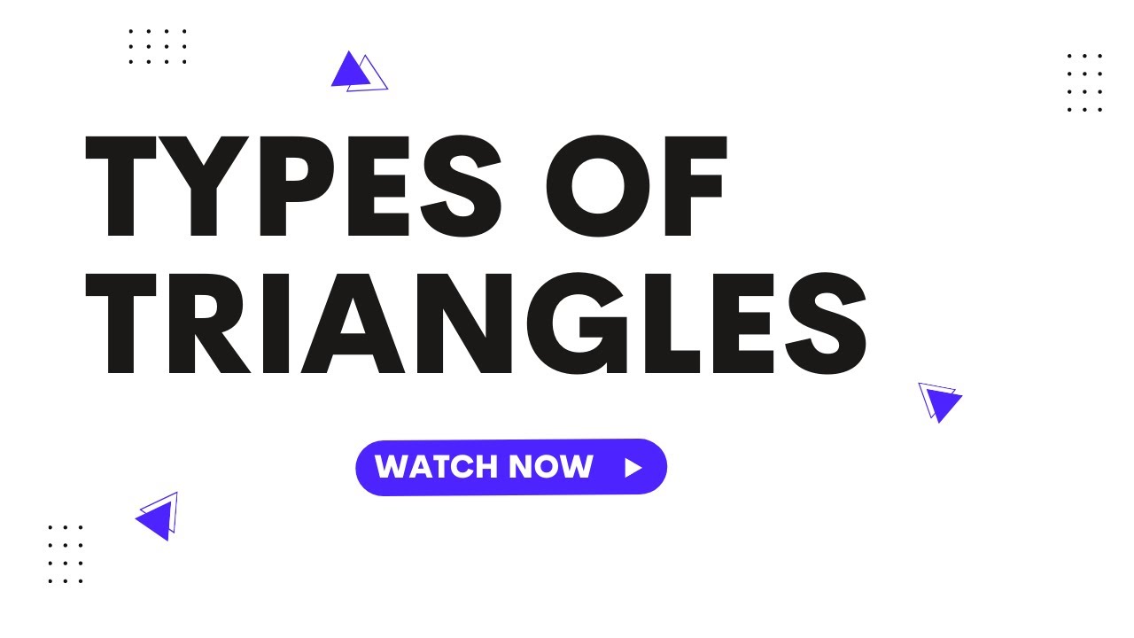 Types of Triangles - Math Lessons - Geometry - GRE Preparation for Beginners