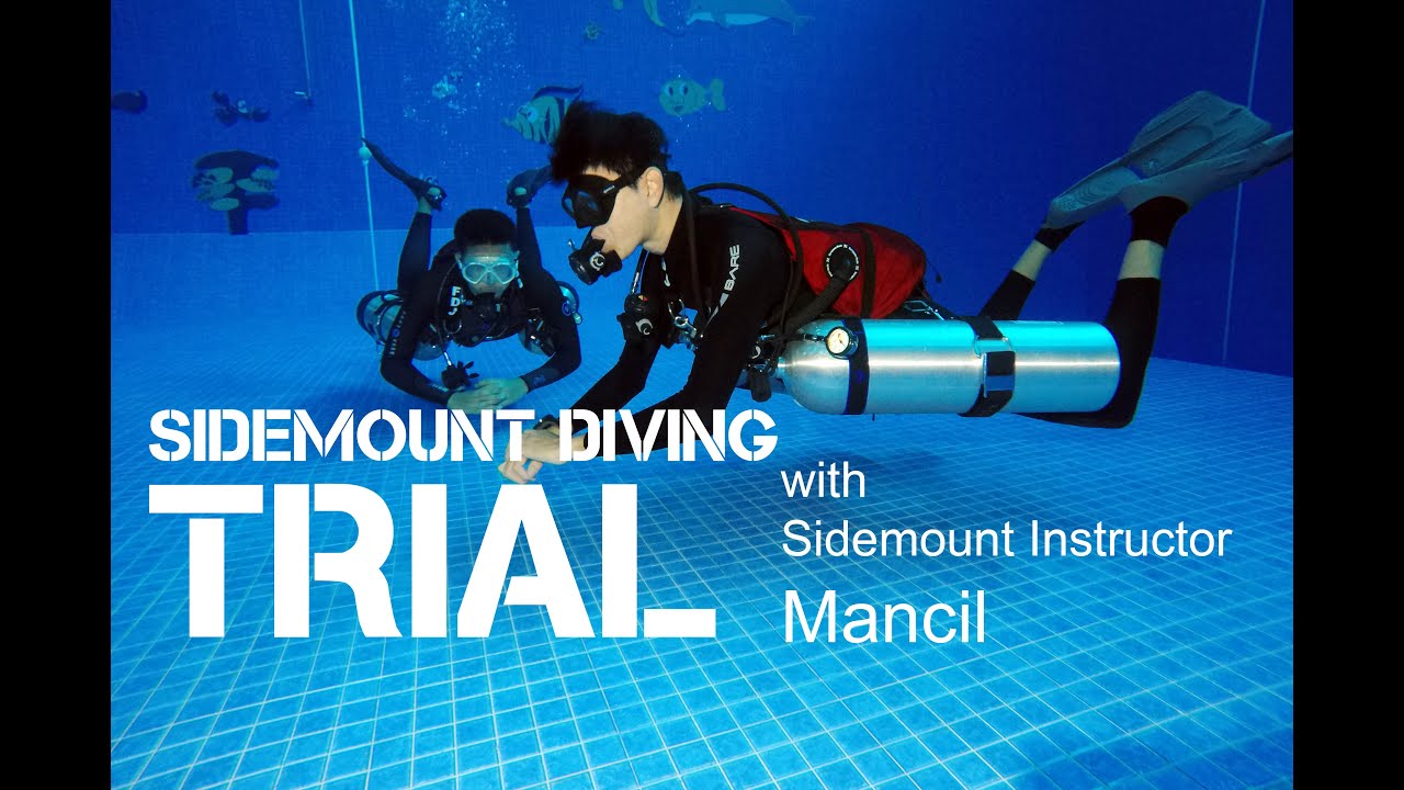 SIDEMOUNT DIVING TRIAL with Sidemount Instructor Mancil
