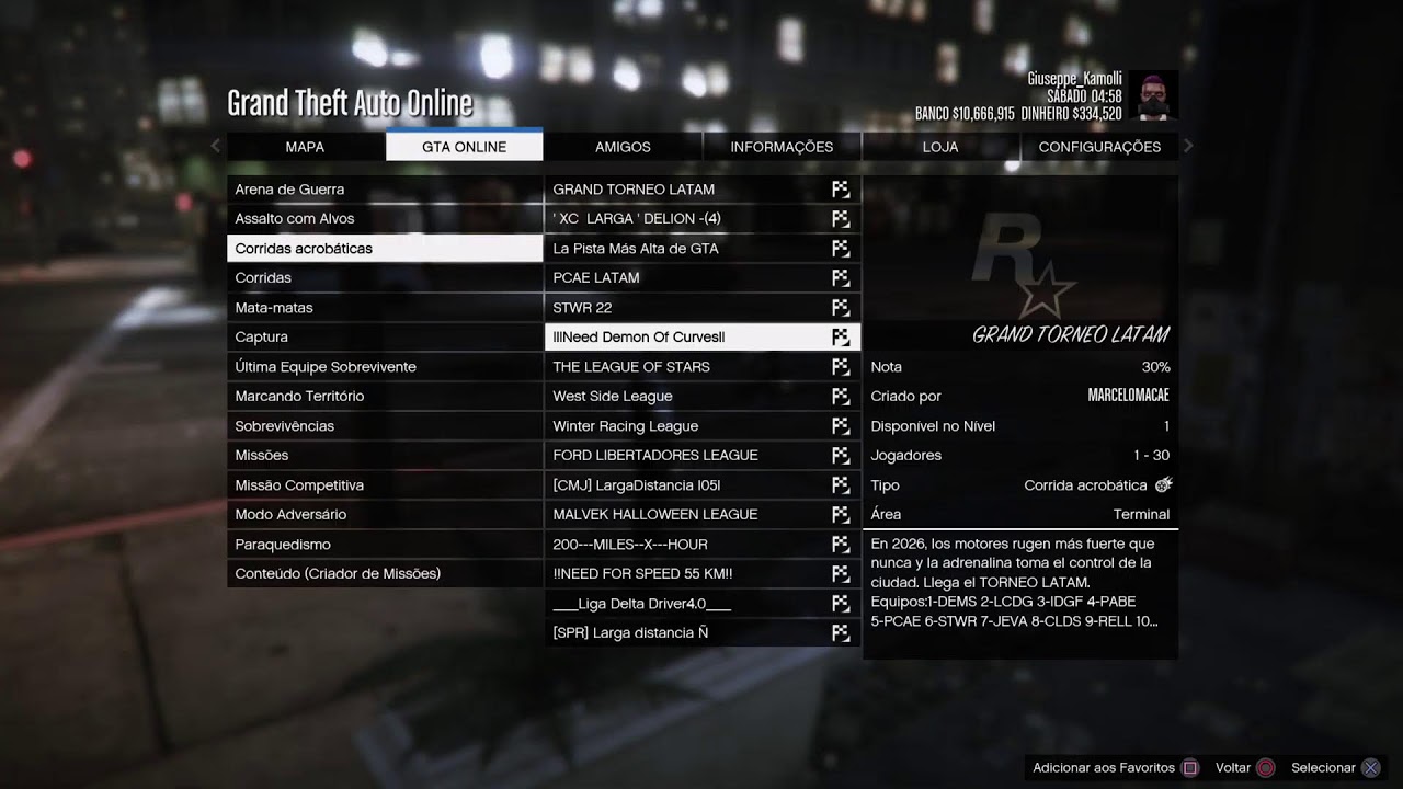 GTA 5 Online PS5 Giuseppe