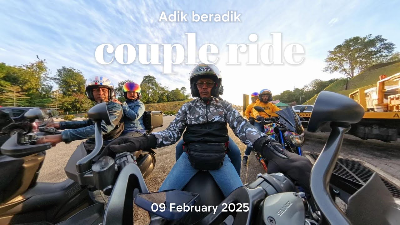 COUPLE RIDE BADIK MELAKA - PD - KOTA WARISAN - BANGI