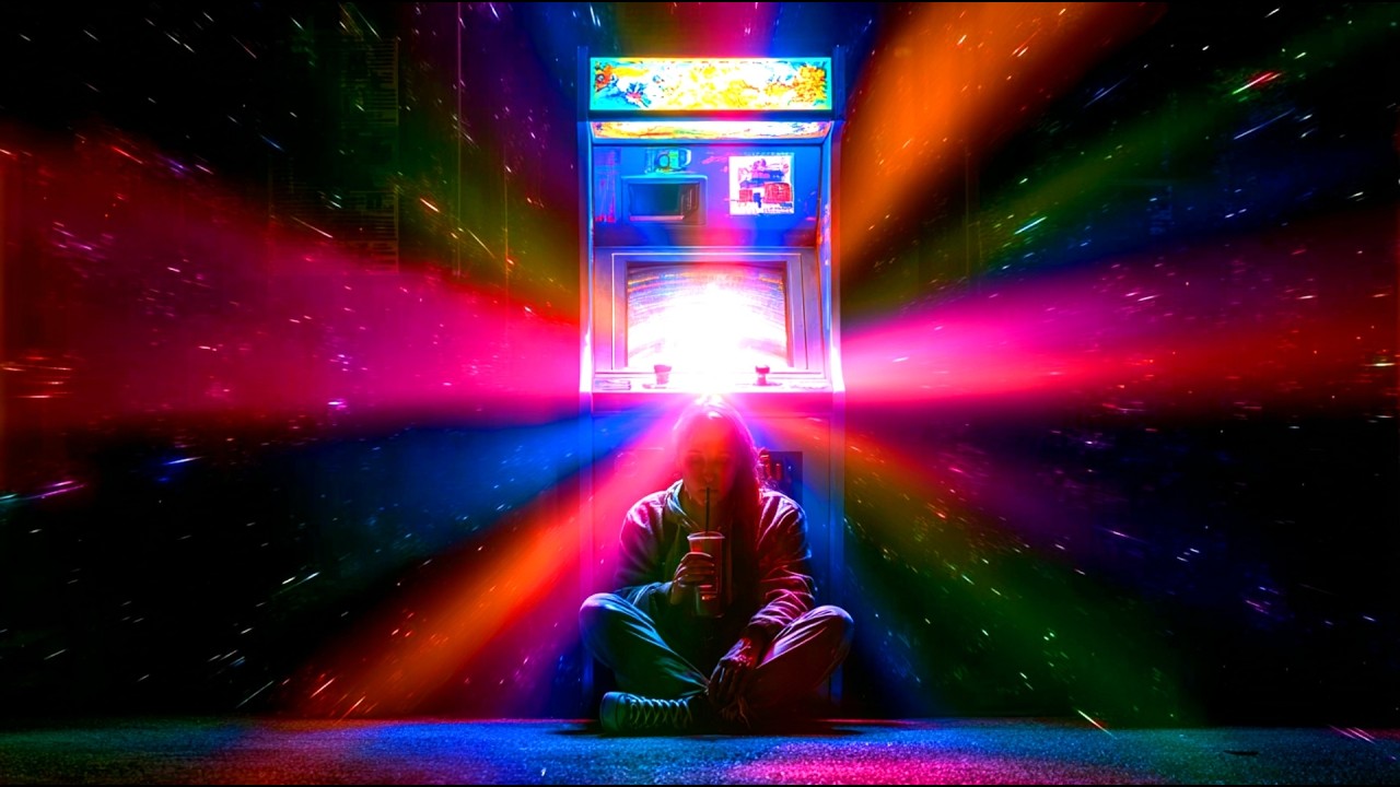 Slurping Neon in a Gutted Arcade [ Industrial Vaporwave ]