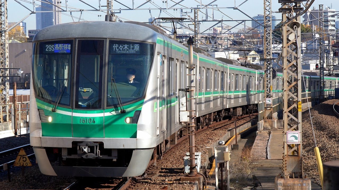 【4K60P】【1～3次車】東京メトロ千代田線16000系(PMSM)(東芝IGBT-VVVF)到着・発車シーン集+乗車動画(走行音) 2024.12