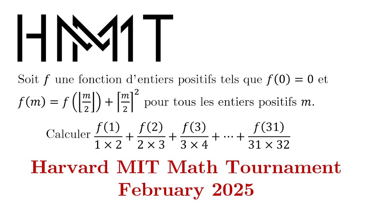 Ça c’est de l’exercice, du vrai ! HMMT February 2025