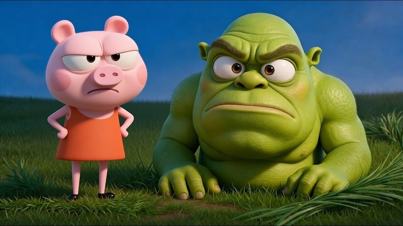 Peppa Pig but it's ruined by AI
