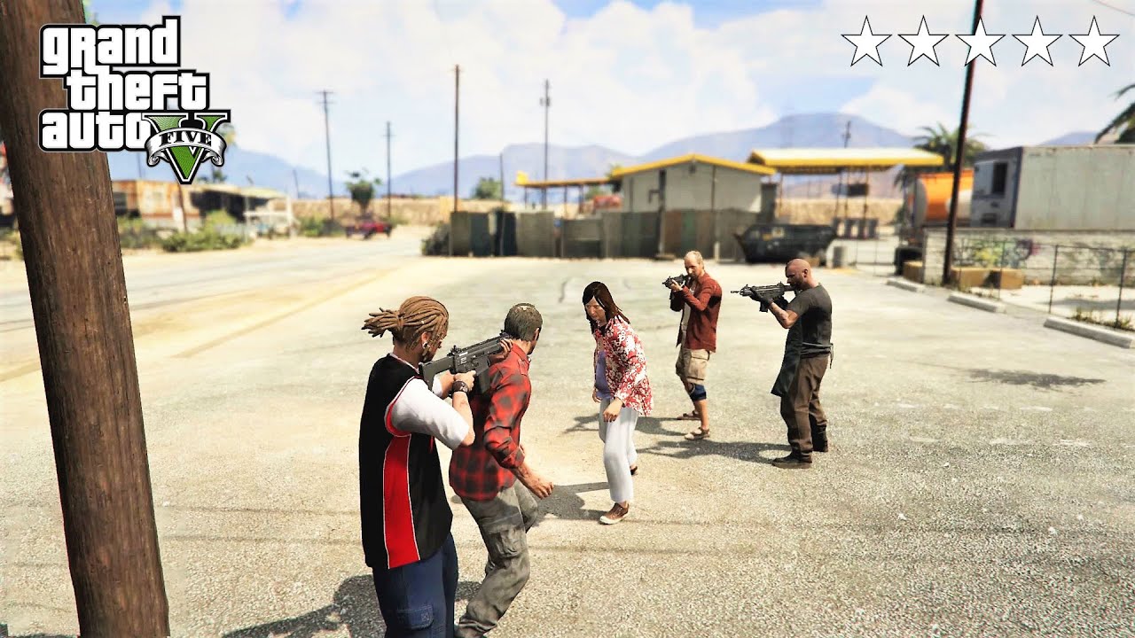 GTA 5 - Trevor’s Five Star Sandy Shores RAMPAGE!! (GTA V Funny Moments)