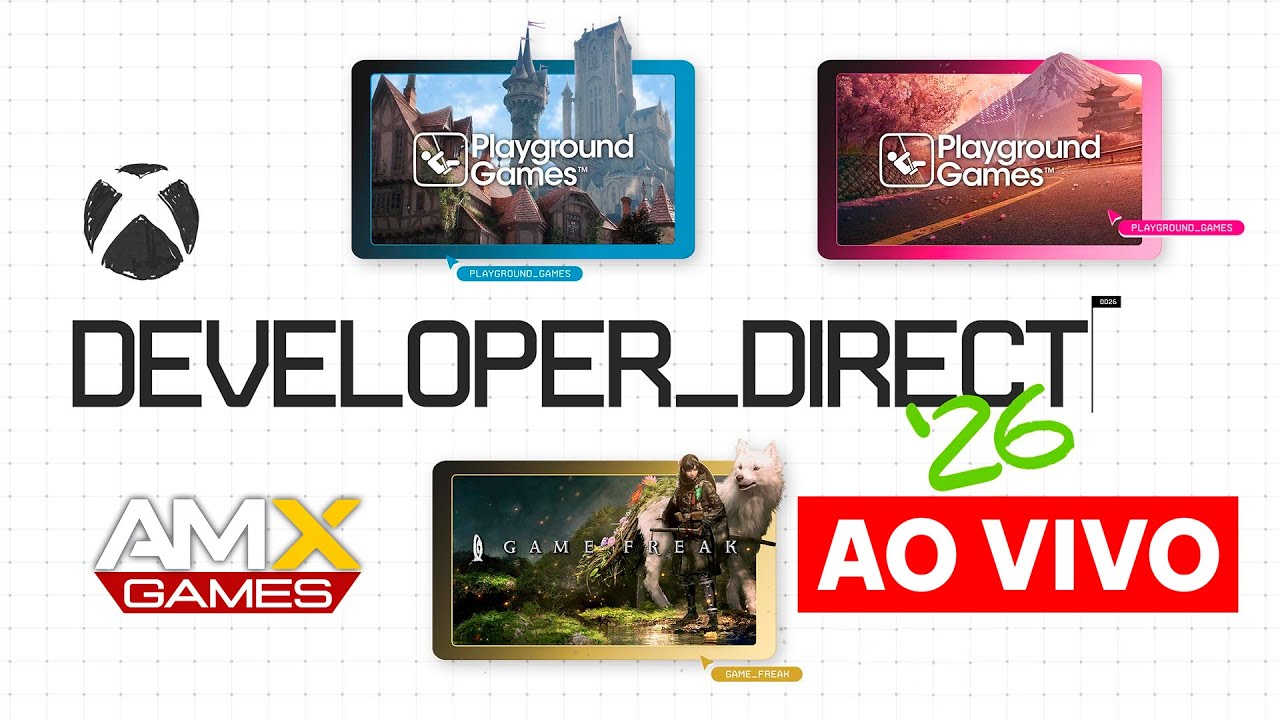 DEVELOPER_DIRECT 2026 [Cobertura do Evento AO VIVO] - Revela&ccedil;&atilde;o de Gameplay FORZA HORIZON 6 e FABLE