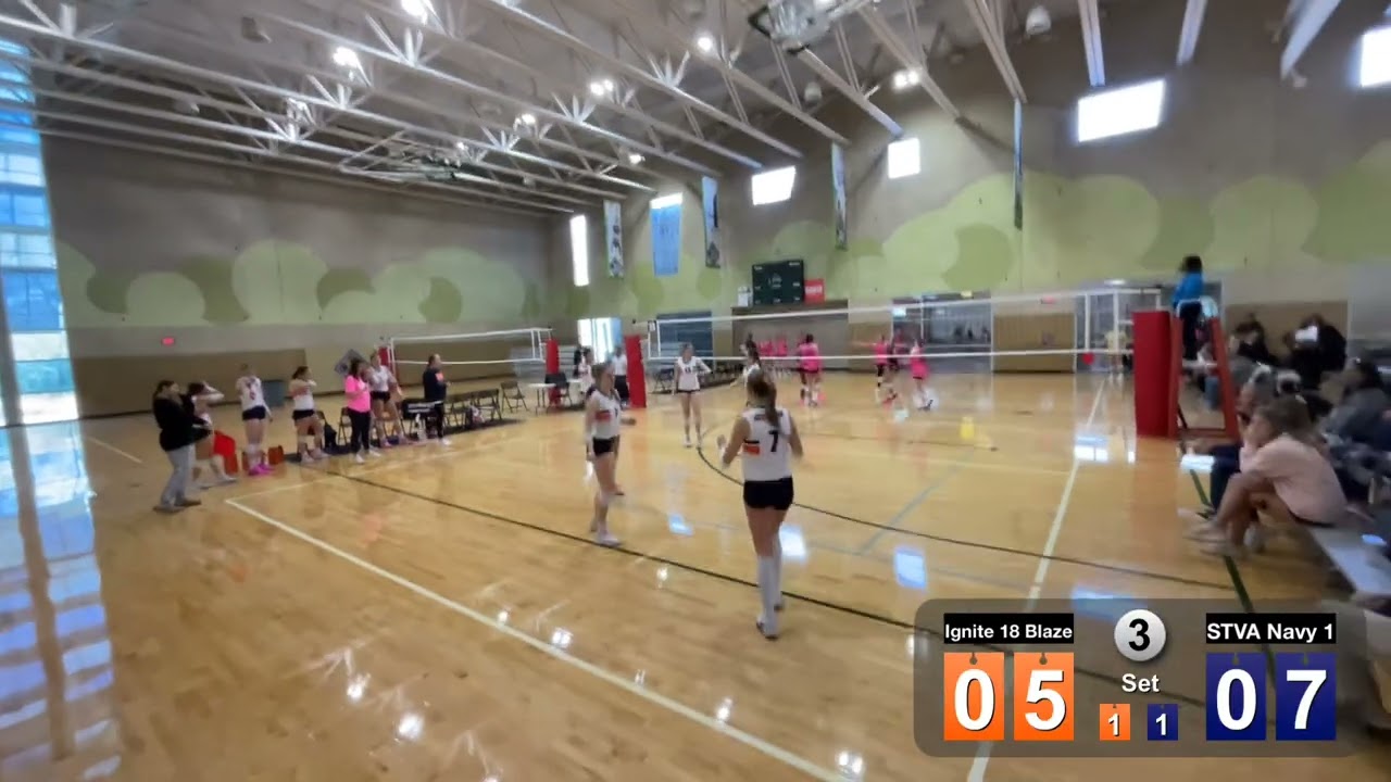 Ignite 18 Blaze vs STVA 17 Navy 1 set 3 ~ 2/8/2026
