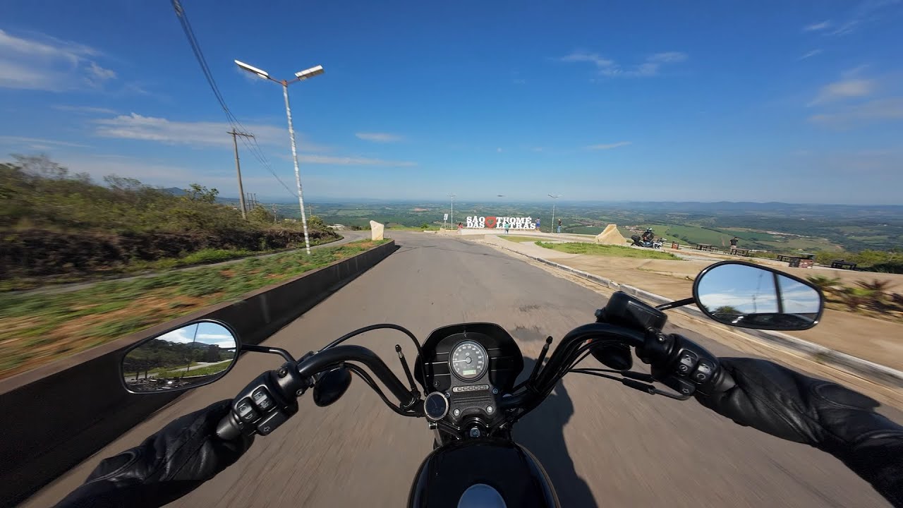 São Thomé das Letras (Volta) - Harley Davidson Sportster Iron 1200
