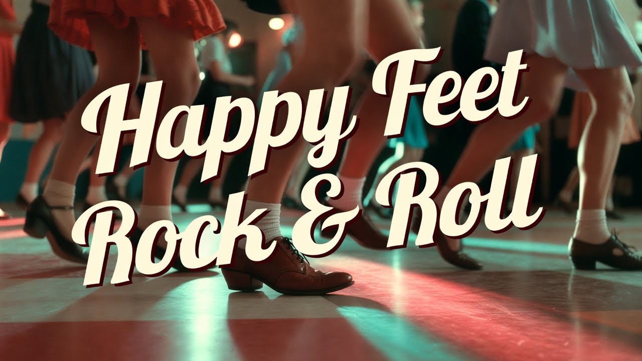 Happy Feet Rock & Roll 👞🔥 | High-Energy 1959 Hop & Jive Dance