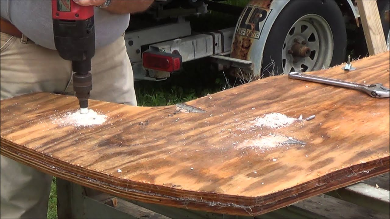 Transom boards replace 11