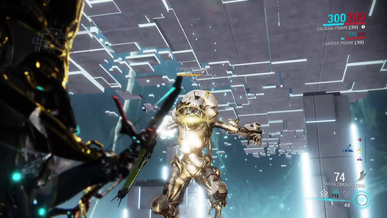 Warframe rakta cernos build(1 forma)