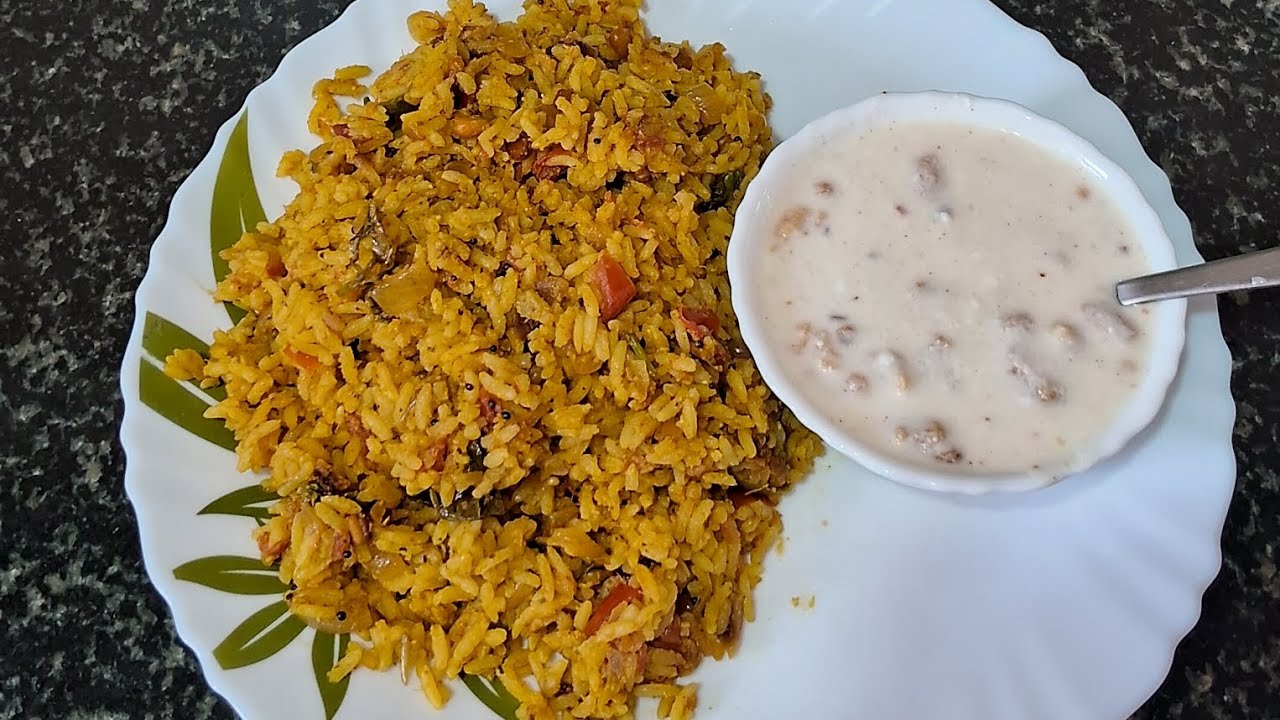 Perfect Tomato Rice Recipe | Lunch Box Special | Adi's Yum Studio