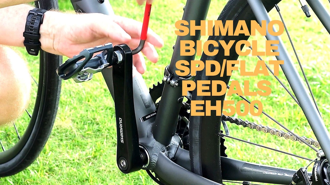 Shimano EH500 SPD Pedals - Install & Test