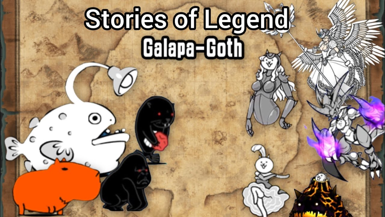 The battle cats #71 : sol Galapa-Goth , khó chịu vô cùng, True Form thêm mèo 