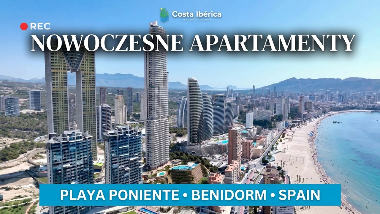 Nowoczesne apartamenty Playa Poniente w Benidormie | Modern Apartments Playa Poniente, Benidorm