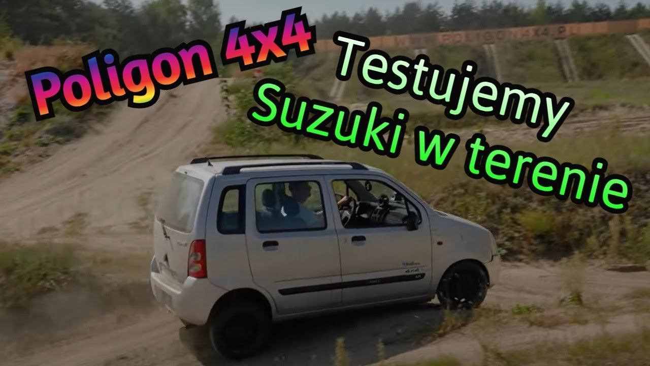 Suzuki Wagon R+ 4X4 miejskie auto w terenie Podjazdy wykrzyże piach Klasyk w terenie