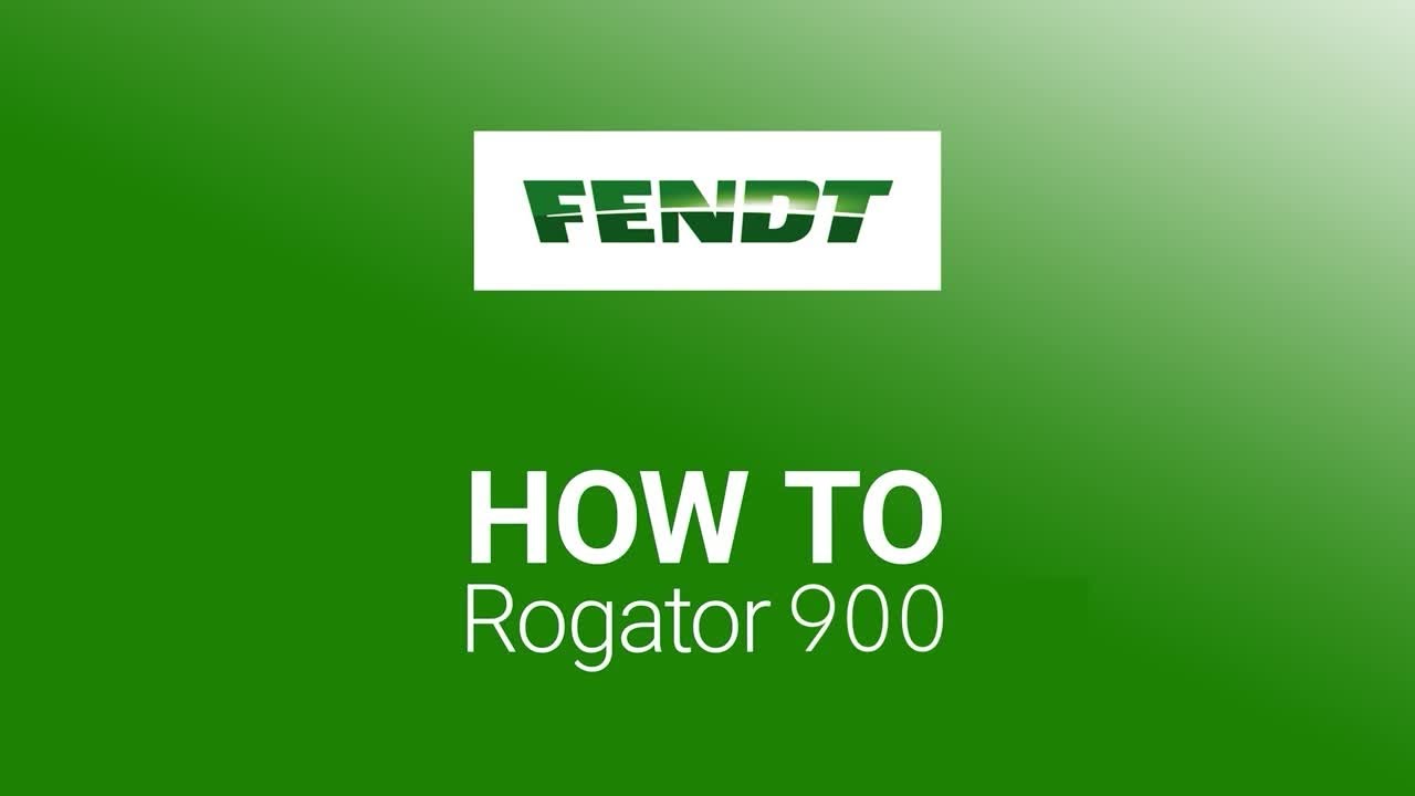 How To Rogator: System Maintenance - First Rinse