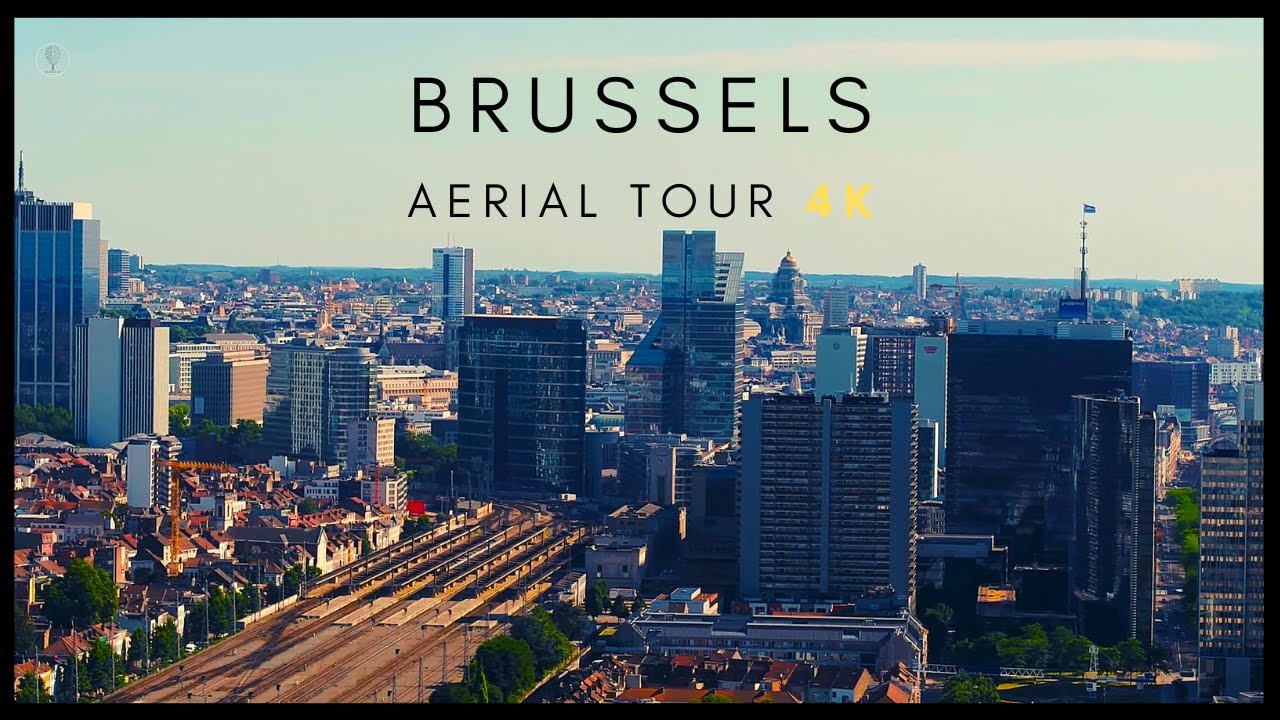 Brussels - 4K AERIAL DRONE