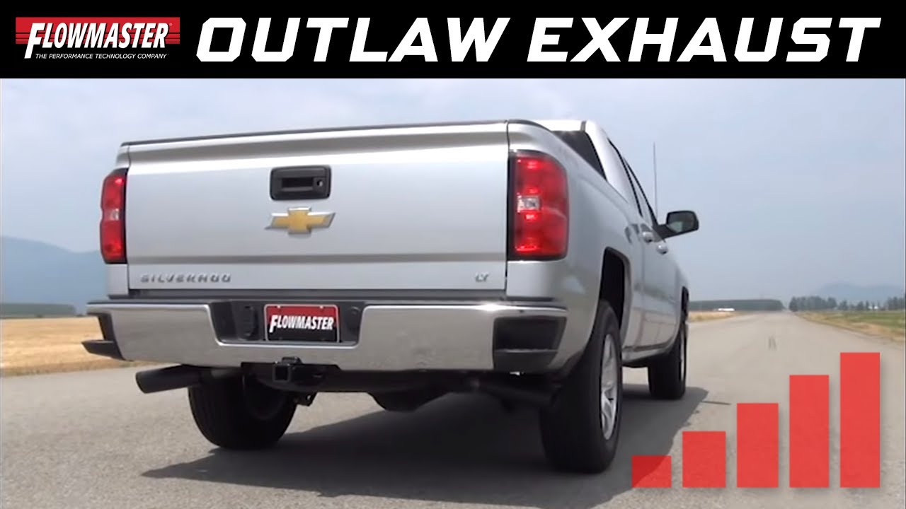 2014-19* GM Silverado/Sierra 1500 5.3L - Outlaw Cat-back Exhaust System 817689