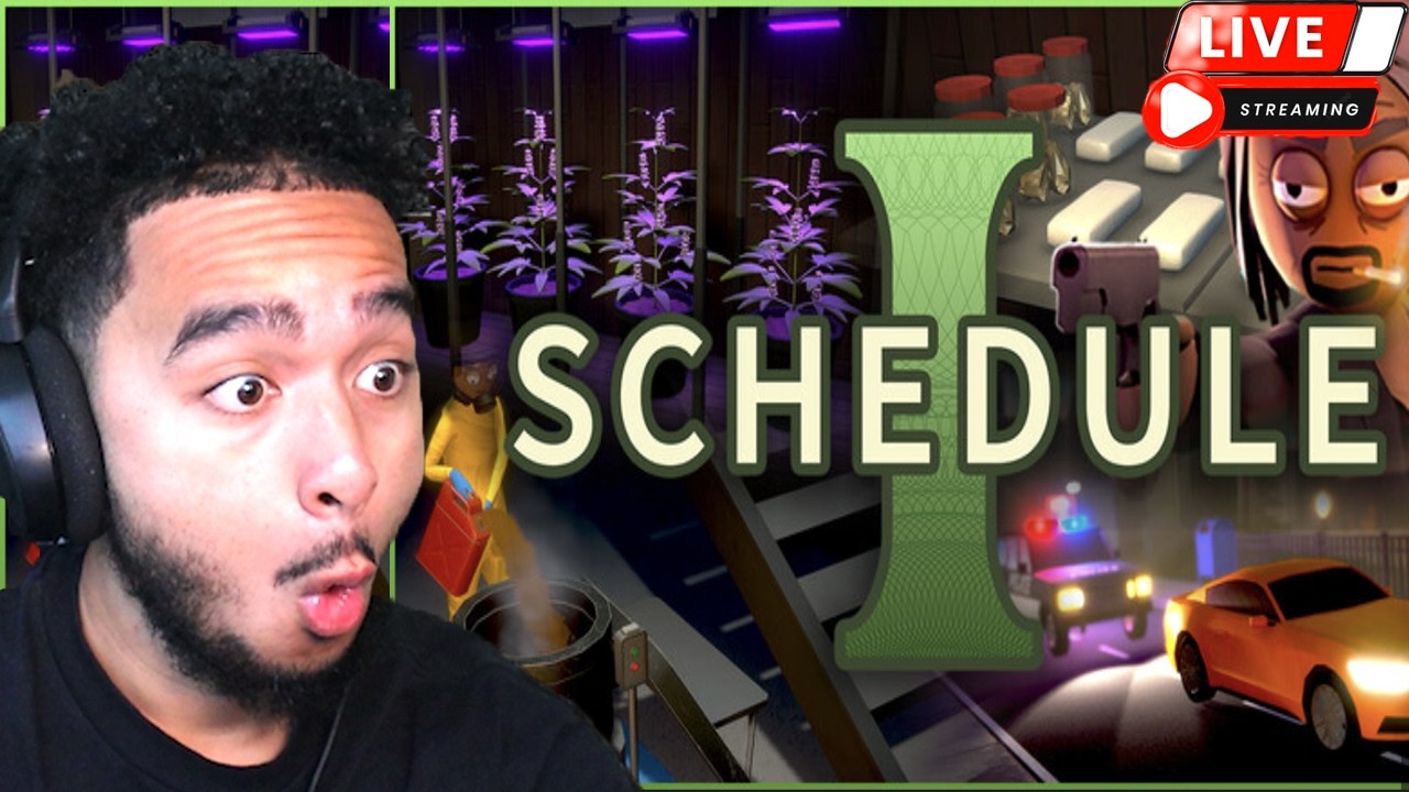 NEW TO INDUSTRY LETS BUILD  | SCHEDULE 1 GAMEPLAY | LIKE THE STREAM