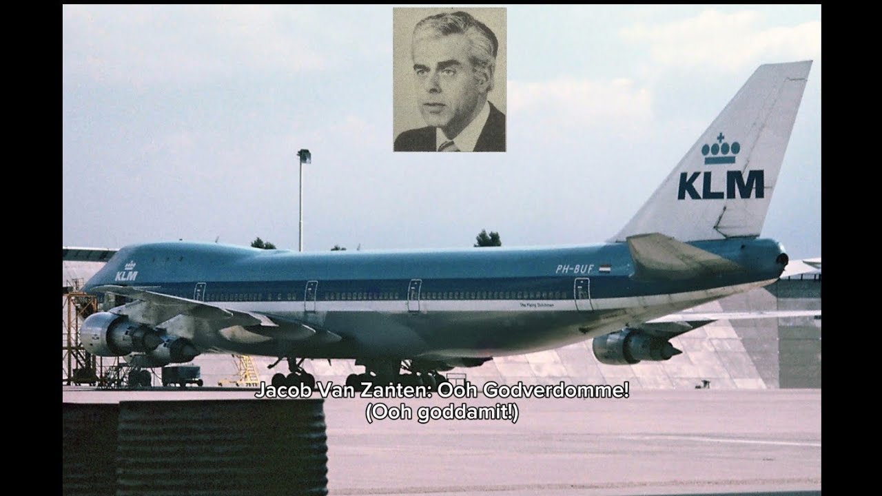 KLM 4805 Tenerife airport disaster ATC and CVR (reupload)