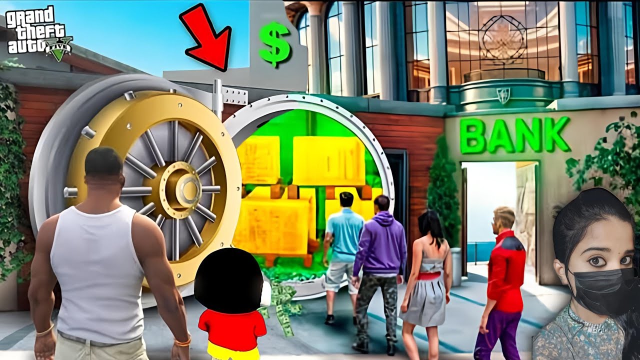 Franklin Upgrading His House The Biggest Bank - GTA 5 #160