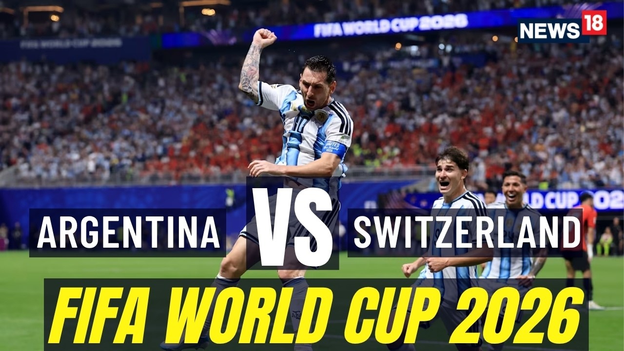 Argentina Beat Switzerland 3-1 | FIFA World Cup 2026 Quarter Finals | Lionel Messi | N18G