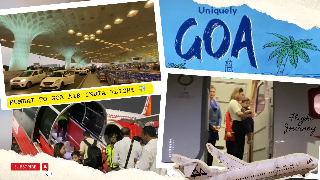 Mumbai To Goa Flight Vlog | Air India Flight | Goa Trip 2024 | Mumbai Famous Sweet | Ep.09 | Jn_Vlog
