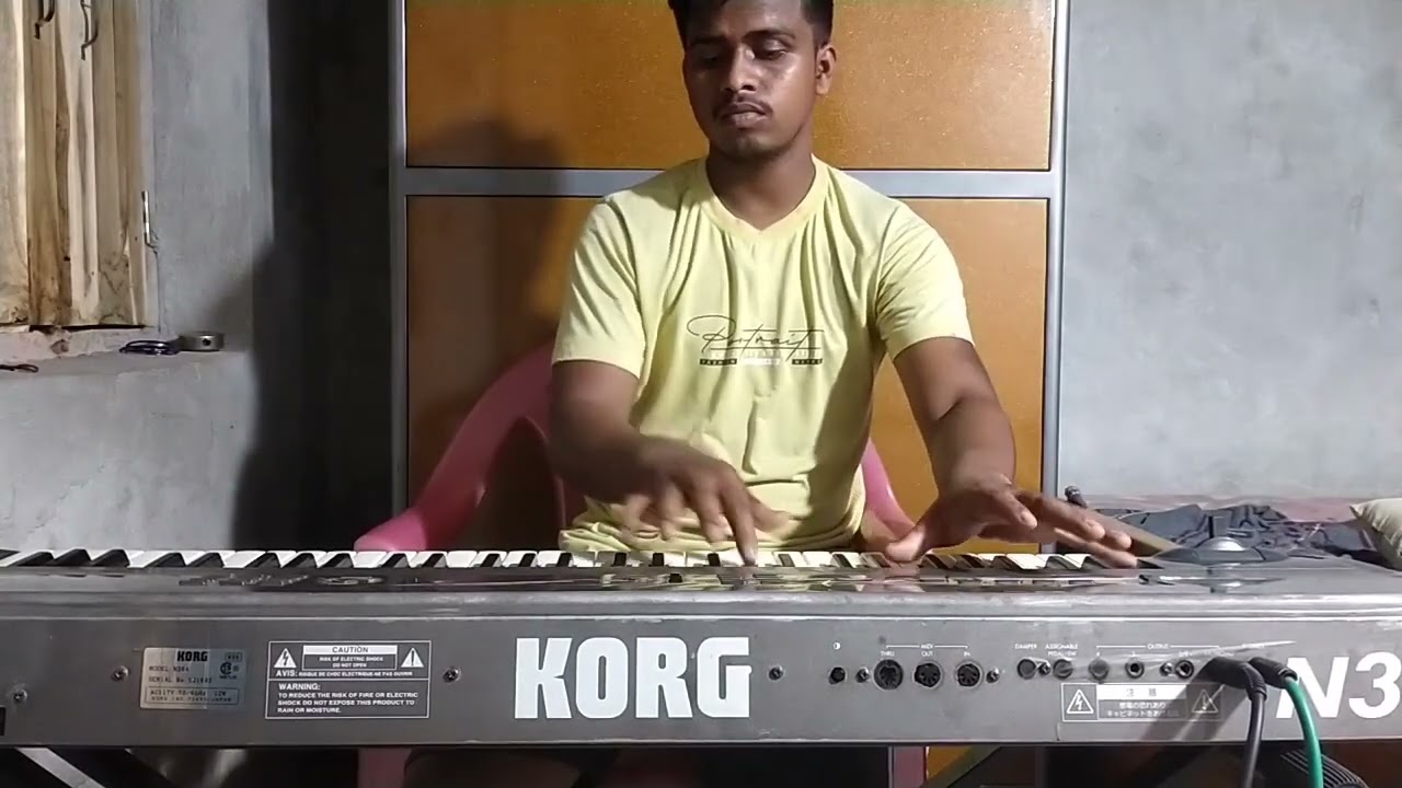 Musical instrument  korg synthesizer keyboard cover by kalia piano