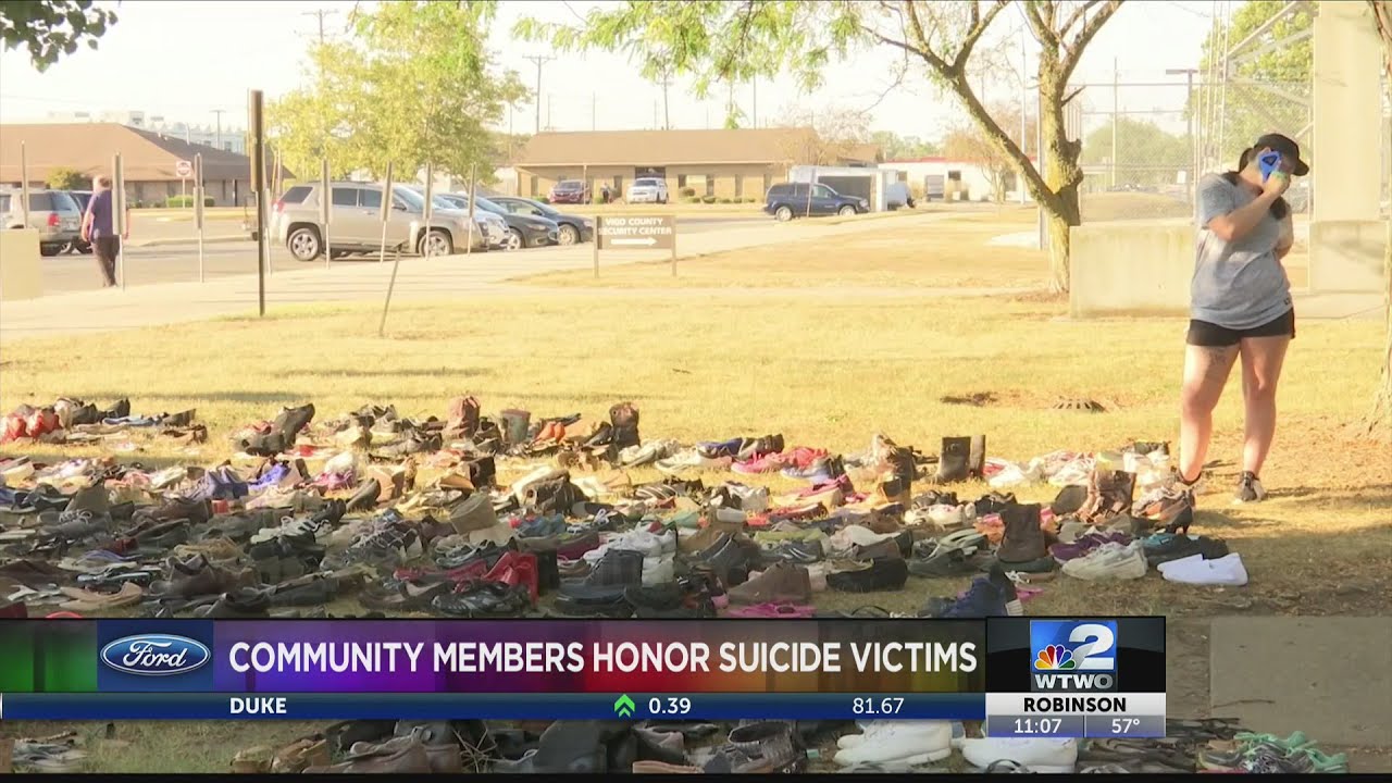 Community members honor suicide victims