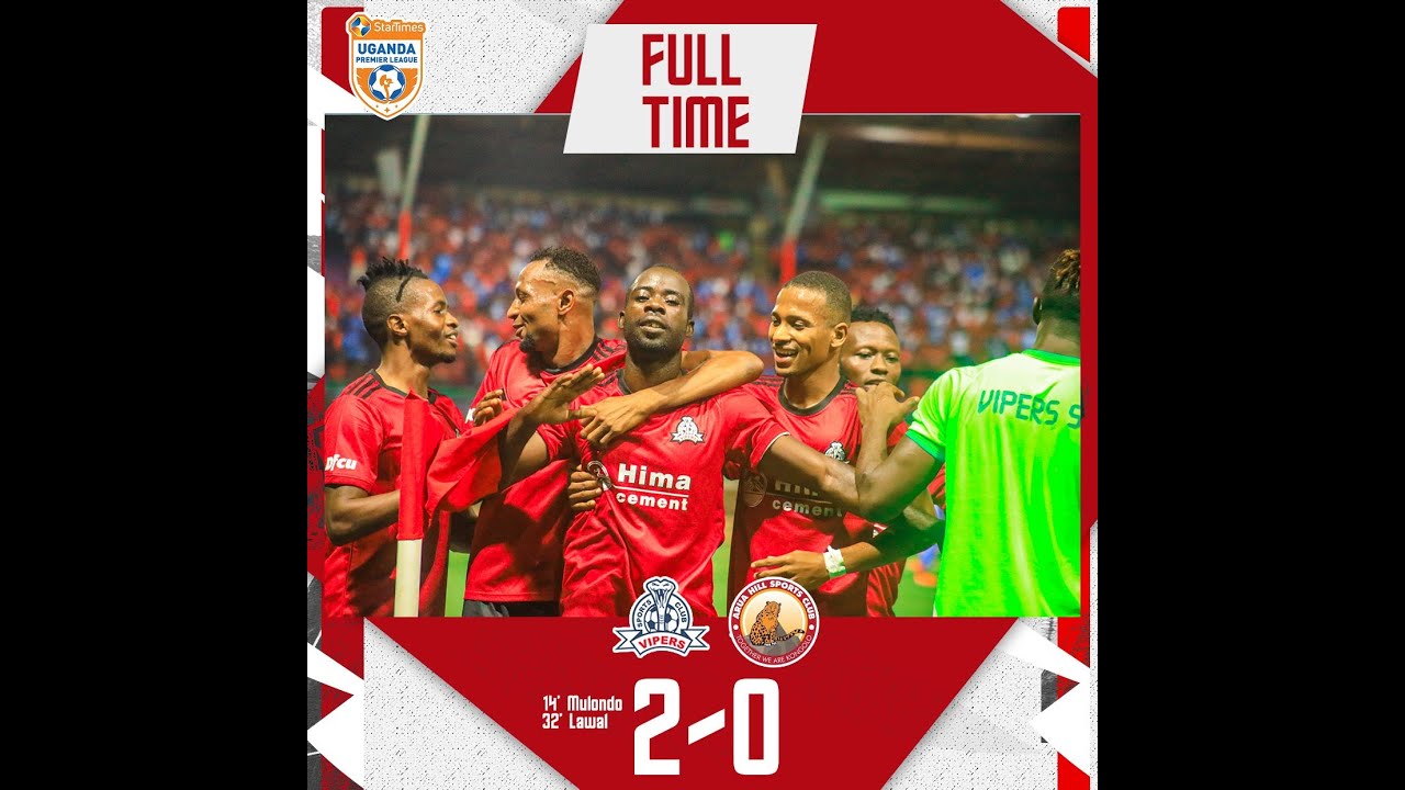 MATCH HIGHLIGHTS VIPERS SC 2-0 ARUA HILL
