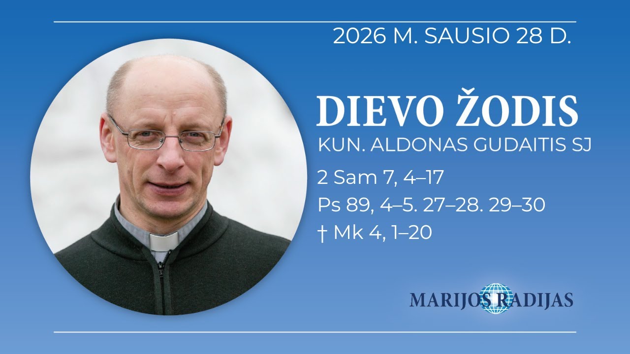 Dievo žodis – Kun. Aldonas Gudaitis SJ