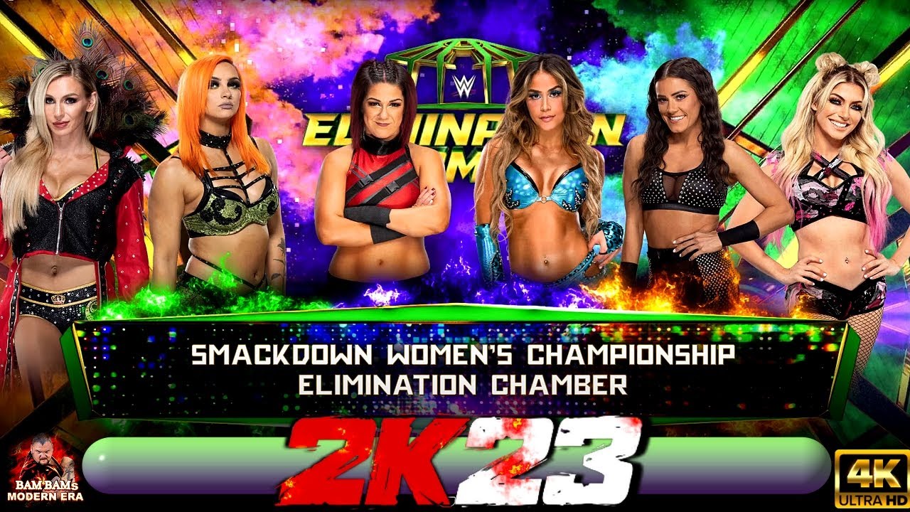 WWE 2K23 - ELIMINATION CHAMBER | WWE & NXT [unedited 4K PS5 Release GAMEPLAY]