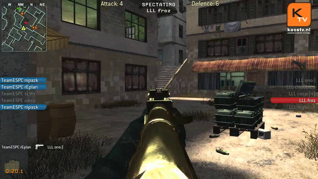 LowLandLions vs team ESPC Map 2 - Sparklecup quarter finals