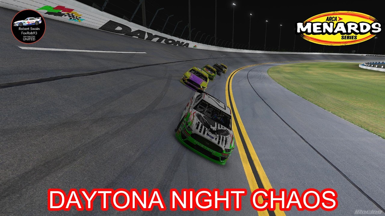 Spun at the Start… Then It Got Worse 😳 ARCA Daytona Night Race