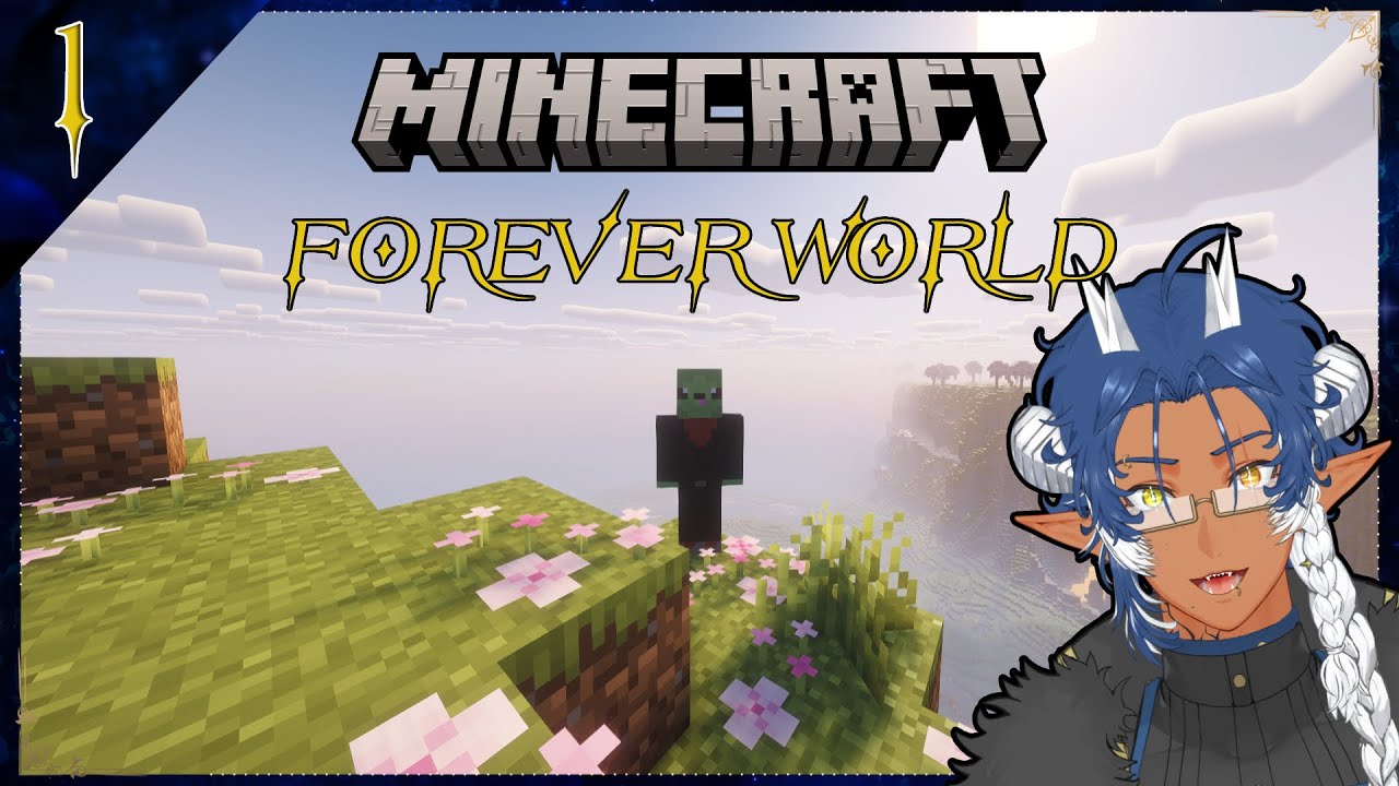 MINECRAFT | EP.1 | STARTING MY POTENTIAL FOREVER WORLD!!