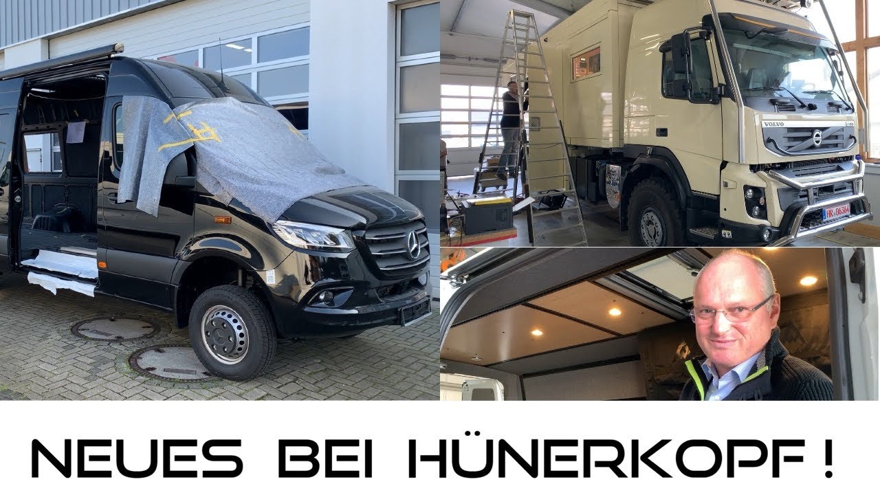 Neues bei Hünerkopf / Sprinter - Volvo - MORELO - Carthago - Van - Kastenwagen womoclick