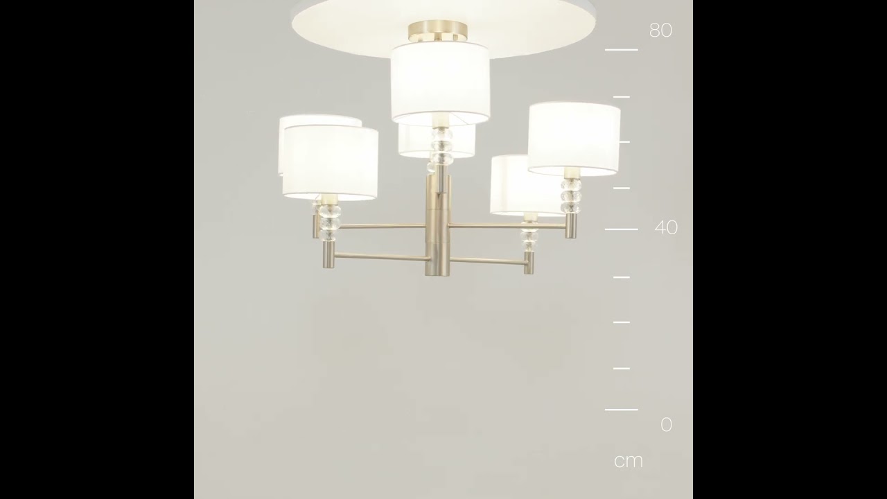 Люстра на штанге Maytoni Lincoln MOD527PL-06N