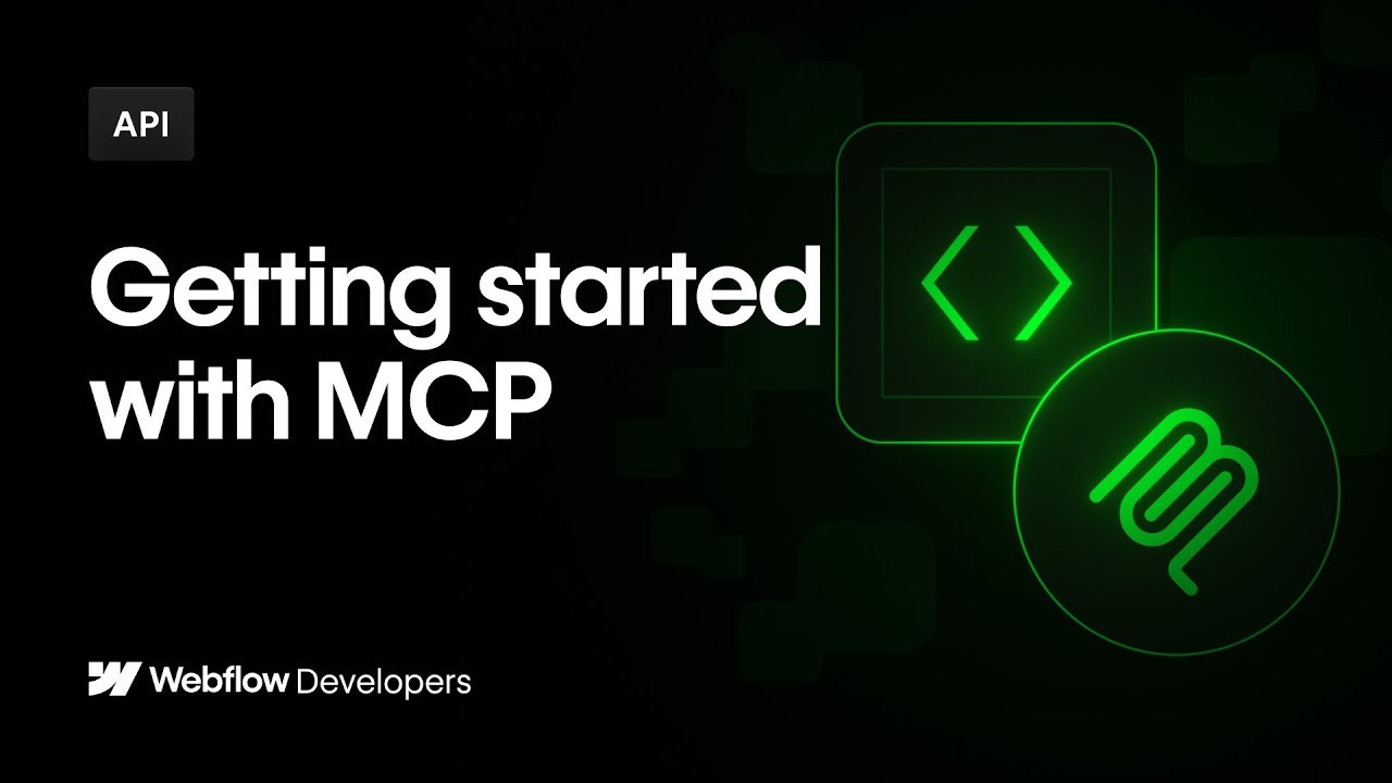 Getting started with Webflow&rsquo;s MCP server
