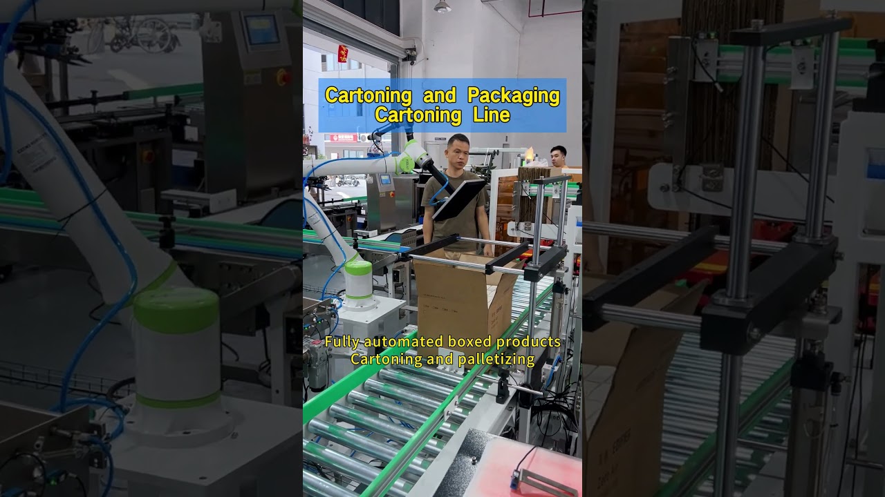 Headphone #cartoning and Crating Line: End-to-End Automation for Efficient #packaging