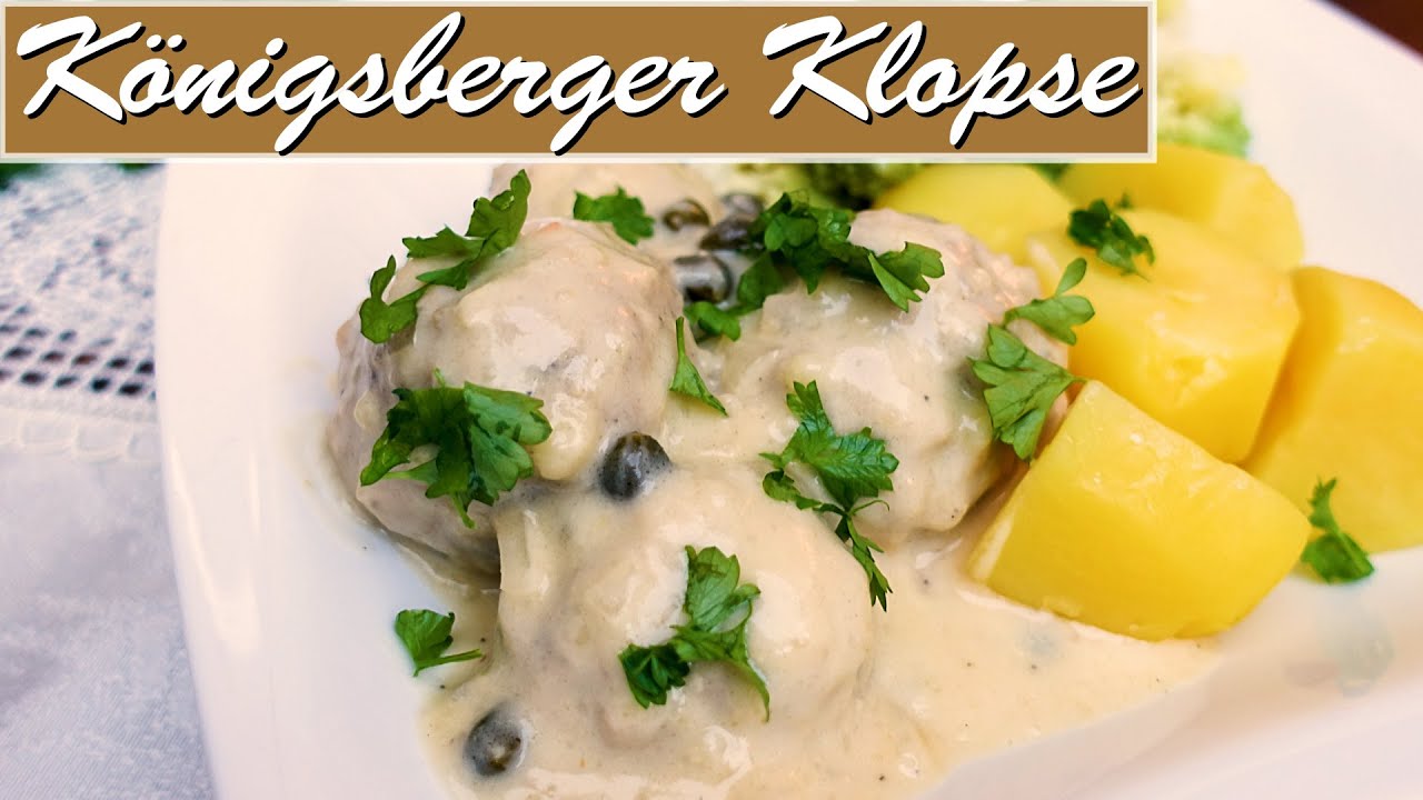 Königsberger Klopse | klassische Hausmannskost wie bei Oma