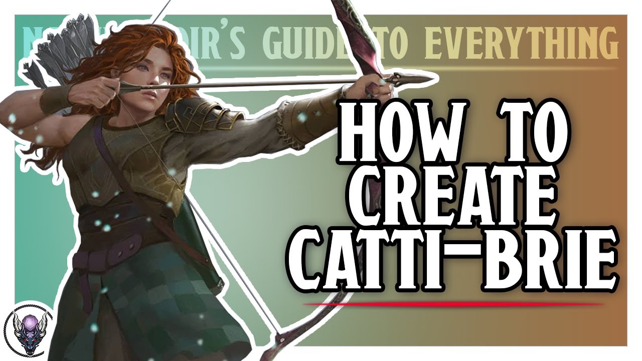 How to play as Catti-brie in 5e (D&D Beyond)