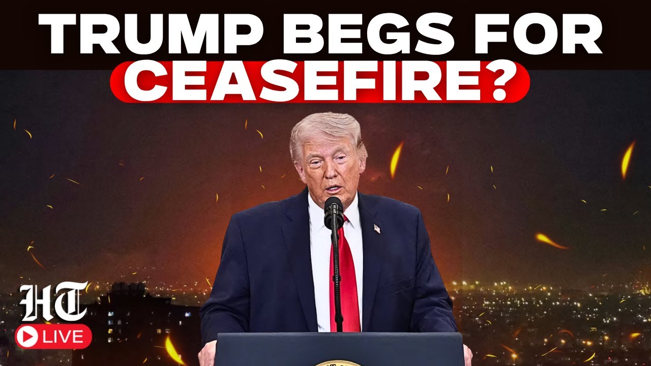 LIVE | Trump Begs For Ceasefire In Private After Telling Iran To 'Open The F*** Strait...Crazy B**'