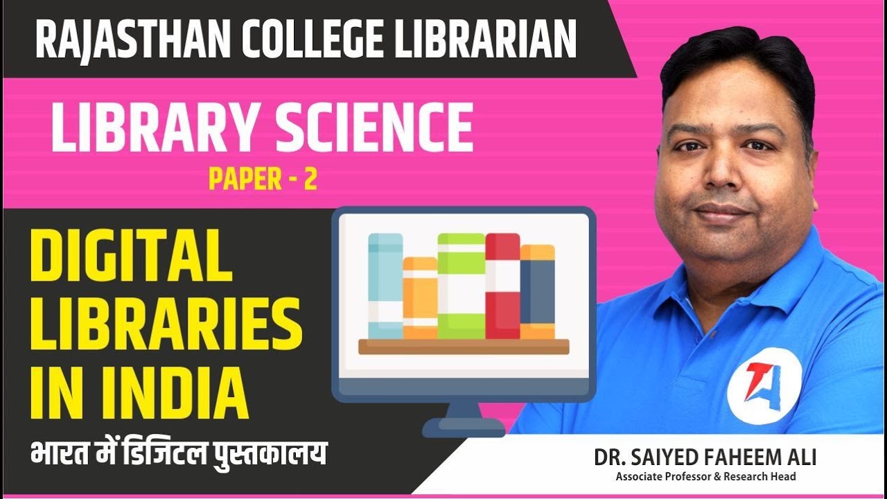 RAJASTHAN COLLEGE LIBRARIAN 2023 | DIGITAL LIBRARIES IN INDIA | DR FAHEEM SIR | TARGET ABHI