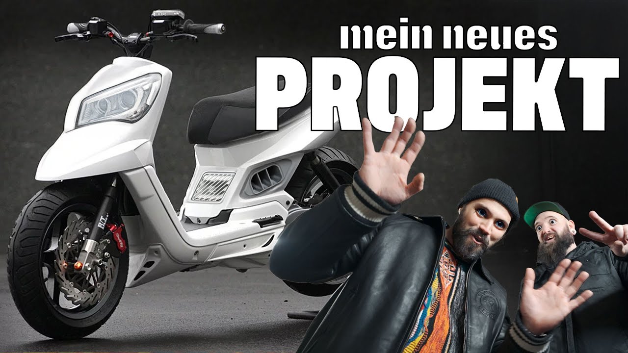 Daran hab ich noch nie geschraubt! Mein neues Roller Tuning Projekt!